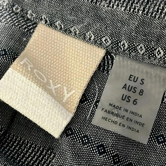 Roxy Crazy Whisper Long Sleeve Shirt Dress - Picture 12 of 12